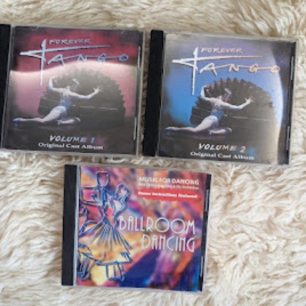 Bundle!!  Tango and Ballroom Dancing CD's  (3)